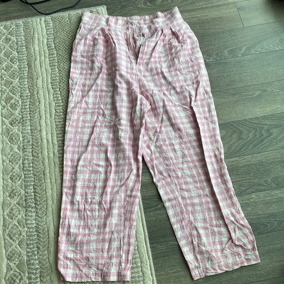 Pink Plaid pants - Picture 2 of 2